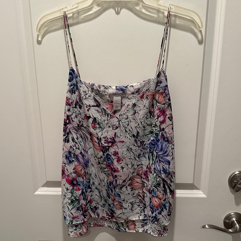 H&M Multicolor Floral Camisole